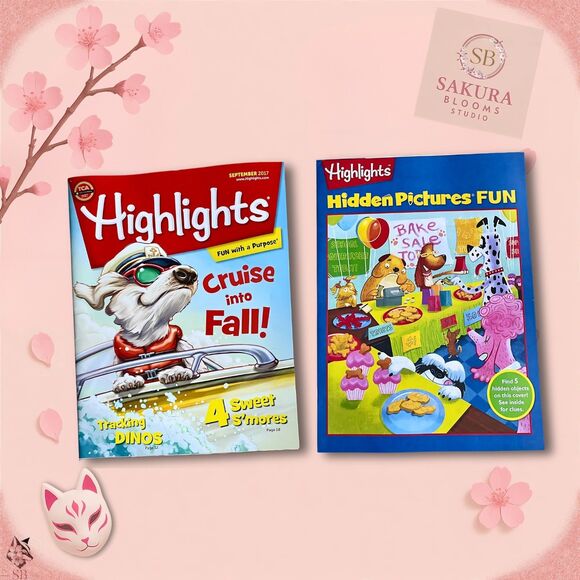 Lot of 13 Highlights Magazines 2016–2017,  Hidden Pictures Fun – Kids Activities - Picture 4 of 5